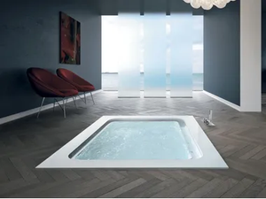 INFINITY BOLLA R - Hydromassage rectangular bathtub _ Gruppo Geromin